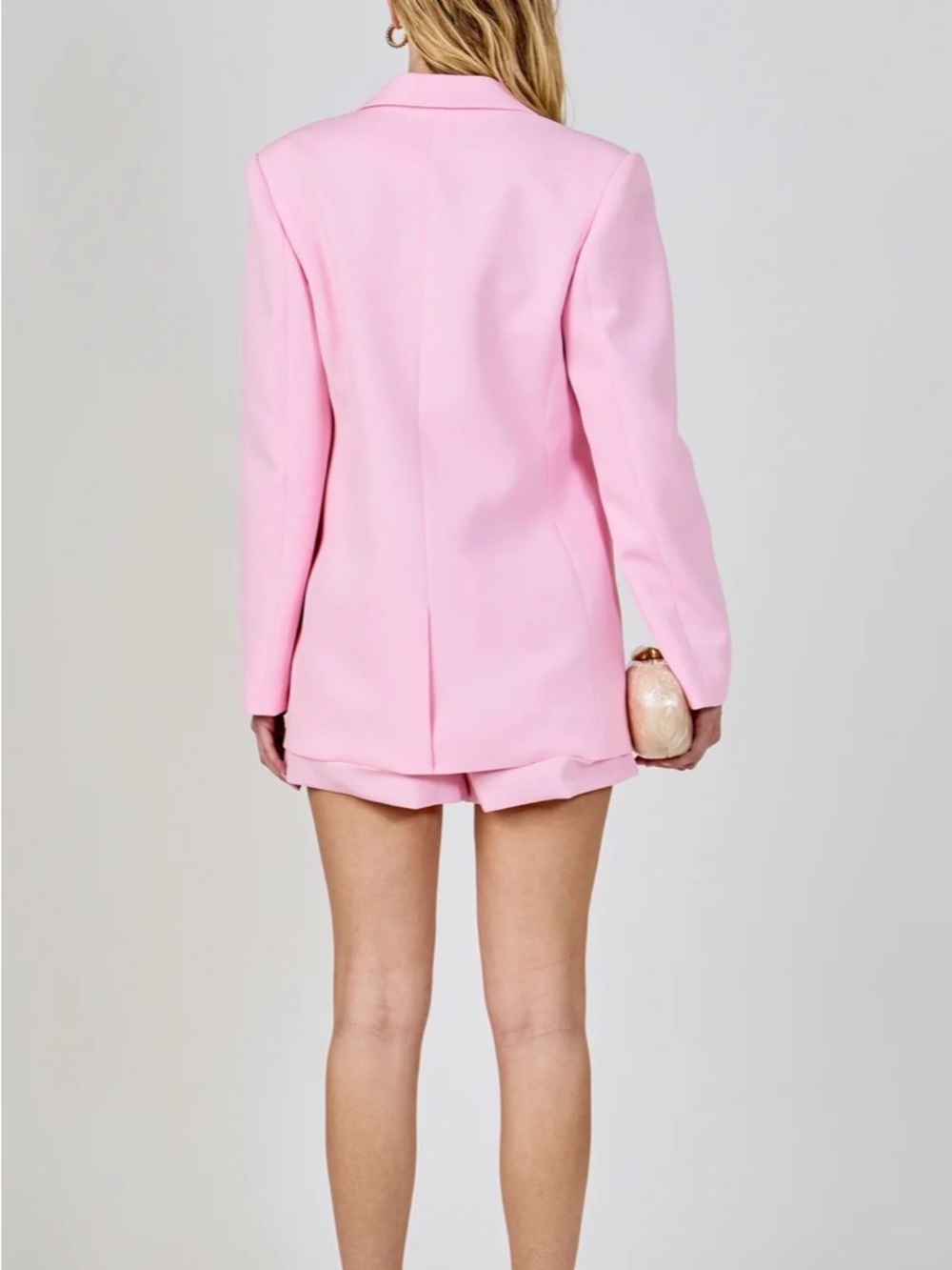 Anthropologie Enless Rose SINGLE-BREASTED BLAZER MEDIUM NWT - Picture 5 of 15